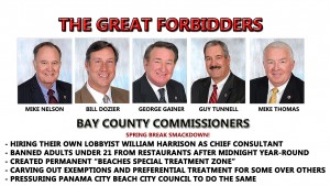 GREAT FORBIDDERS BAY COUNTY COMMISSIONERS